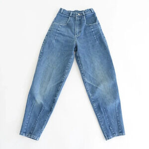 Vintage Calvin Klein Blue Denim Tapered Jeans  Denim
